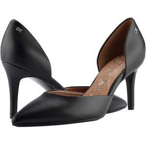 Calvin Klein shoes black heels pump size 7